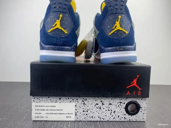 Rep TBK Air (PE) AJ4-1036660 Jordan Retro Michigan 4 0526